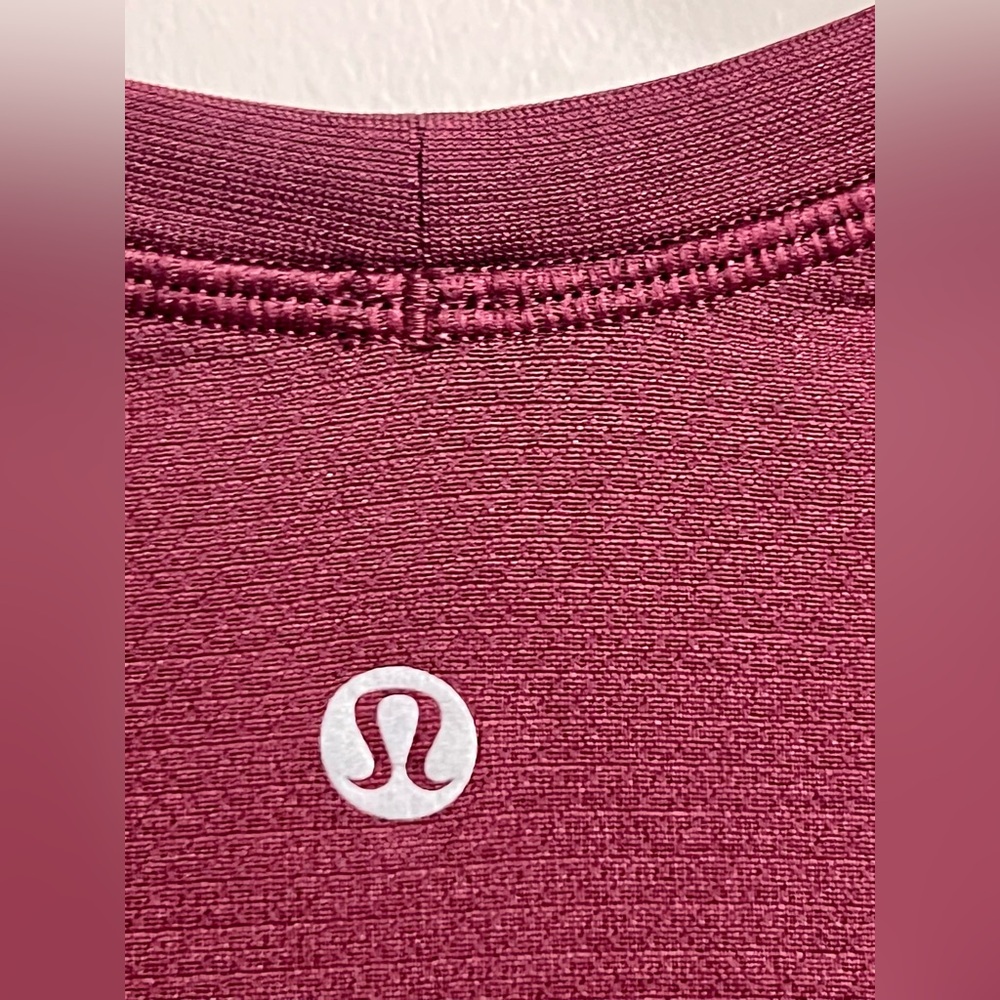 lululemon athletica | Men’s Maroon Short Sleeve Tee - Picture 5 of 9